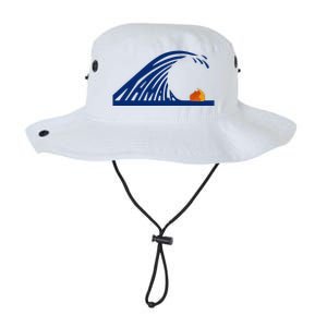 Wave Of Blue Kamala Harris Funny Anti Trump Legacy Cool Fit Booney Bucket Hat