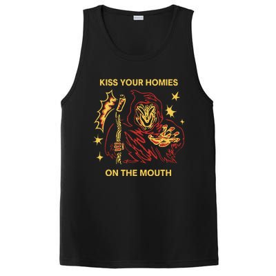 Wizard Of Barge Kiss Your Homies On The Mouth PosiCharge Competitor Tank