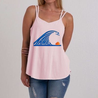 Wave Of Blue Cats For Kamala Women's Strappy Tank