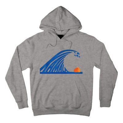 Wave Of Blue Cats For Kamala Tall Hoodie