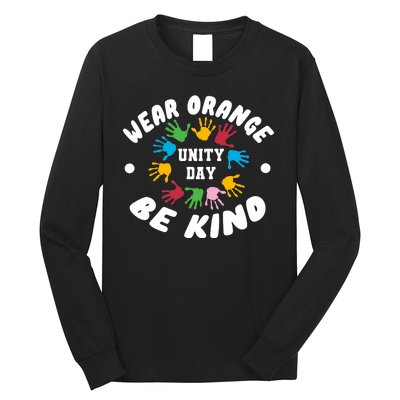 Wear Orange Be Kind Long Sleeve Shirt