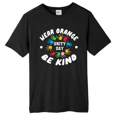 Wear Orange Be Kind Tall Fusion ChromaSoft Performance T-Shirt