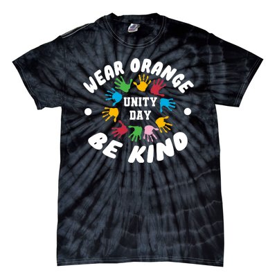 Wear Orange Be Kind Tie-Dye T-Shirt