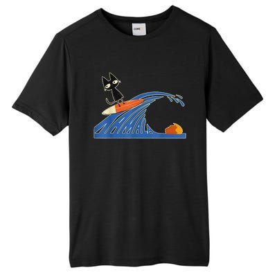 Wave Of Blue Cats Blue Cats Wave For Kamala Cats Funny Tall Fusion ChromaSoft Performance T-Shirt