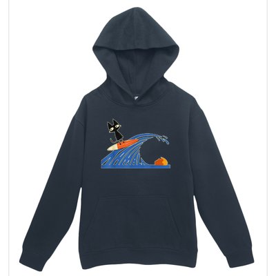 Wave Of Blue Cats Blue Cats Wave For Kamala Cats Funny Urban Pullover Hoodie