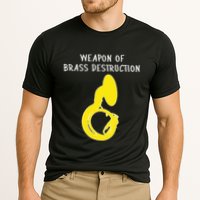 Weapon Of Brass Destruction Humorous Sousaphone Cooling Performance Crew T-Shirt