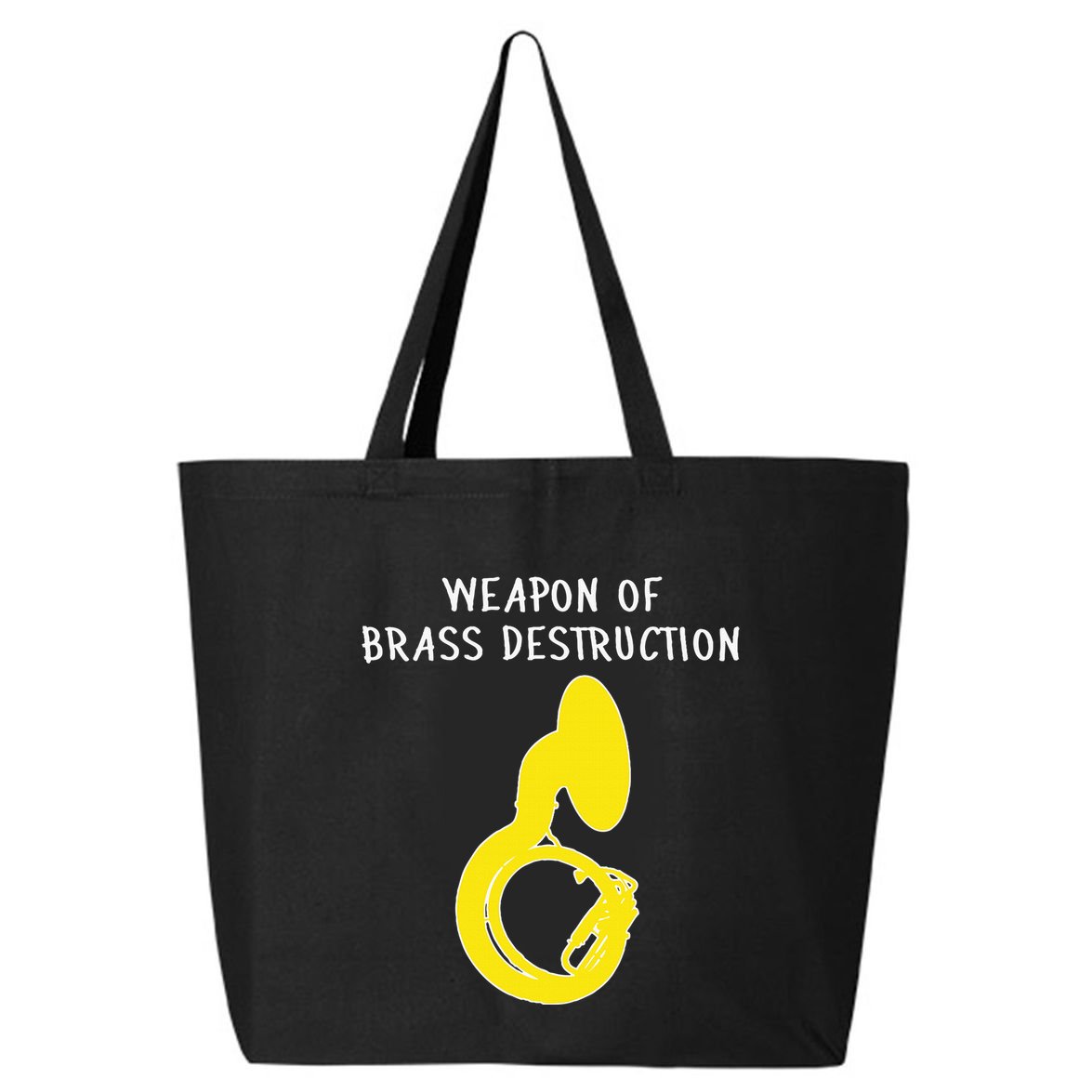Weapon Of Brass Destruction Humorous Sousaphone 25L Jumbo Tote