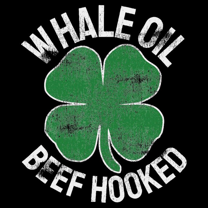 Whale Oil Beef Hooked Gift Speak St Patricks Day Irish Womens Tank Top