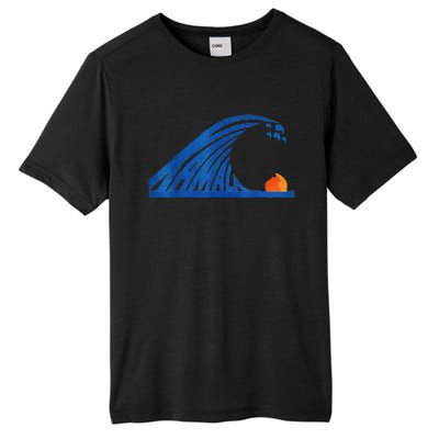 Wave Of Blue Wave Wave Of Blue Cats The Madam Bule Wave Tall Fusion ChromaSoft Performance T-Shirt