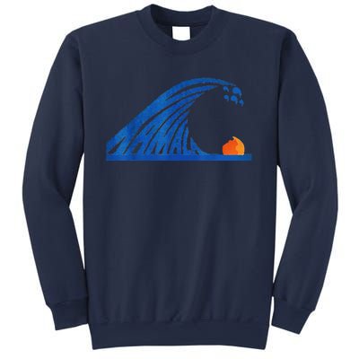 Wave Of Blue Wave Wave Of Blue Cats The Madam Bule Wave Sweatshirt