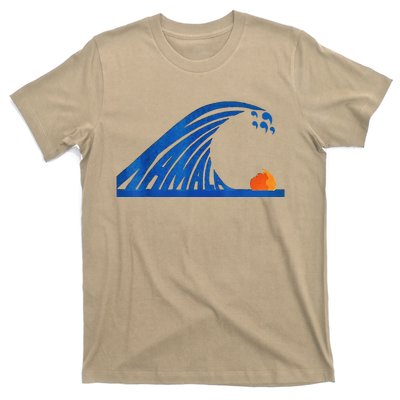 Wave Of Blue Wave Wave Of Blue Cats The Madam Bule Wave T-Shirt