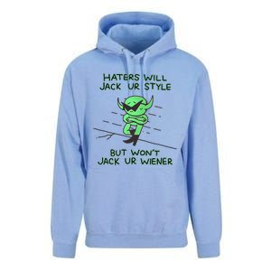 Wizard Of Barge Haters Will Jack Ur Style But Won’T Jack Ur Wiener Unisex Surf Hoodie