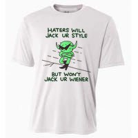 Wizard Of Barge Haters Will Jack Ur Style But Won’T Jack Ur Wiener Cooling Performance Crew T-Shirt