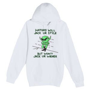 Wizard Of Barge Haters Will Jack Ur Style But Won’T Jack Ur Wiener Premium Pullover Hoodie