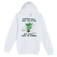 Wizard Of Barge Haters Will Jack Ur Style But Won’T Jack Ur Wiener Premium Pullover Hoodie