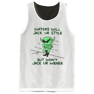 Wizard Of Barge Haters Will Jack Ur Style But Won’T Jack Ur Wiener Mesh Reversible Basketball Jersey Tank