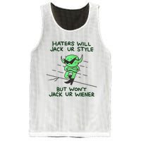 Wizard Of Barge Haters Will Jack Ur Style But Won’T Jack Ur Wiener Mesh Reversible Basketball Jersey Tank