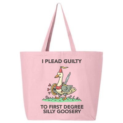 Wizard Of Barge I Plead Guilty To First Degree Silly Goosery 25L Jumbo Tote
