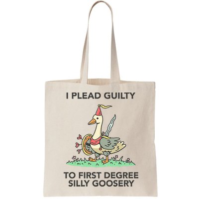 Wizard Of Barge I Plead Guilty To First Degree Silly Goosery Bag