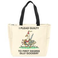 Wizard Of Barge I Plead Guilty To First Degree Silly Goosery Zip Tote Bag