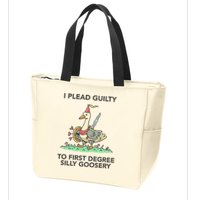 Wizard Of Barge I Plead Guilty To First Degree Silly Goosery Zip Tote Bag