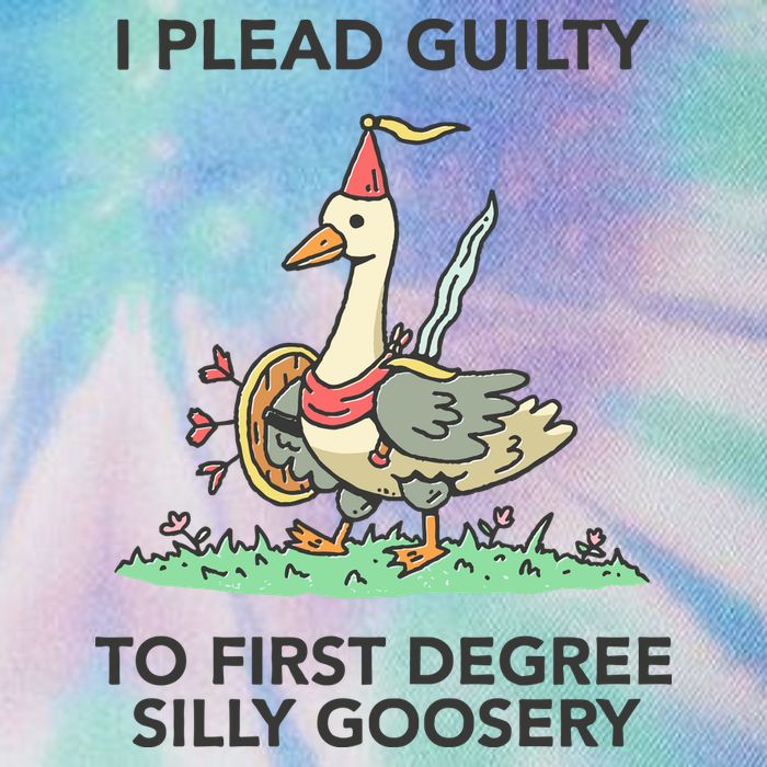 Wizard Of Barge I Plead Guilty To First Degree Silly Goosery Legacy Tie Dye Trucker Hat