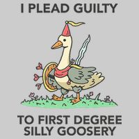 Wizard Of Barge I Plead Guilty To First Degree Silly Goosery Tie-Dye T-Shirt