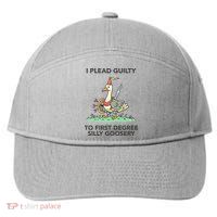 Wizard Of Barge I Plead Guilty To First Degree Silly Goosery 7-Panel Snapback Hat