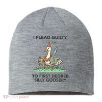 Wizard Of Barge I Plead Guilty To First Degree Silly Goosery Sustainable Beanie