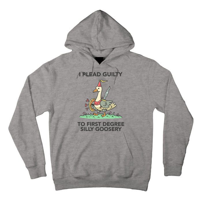 Wizard Of Barge I Plead Guilty To First Degree Silly Goosery Tall Hoodie