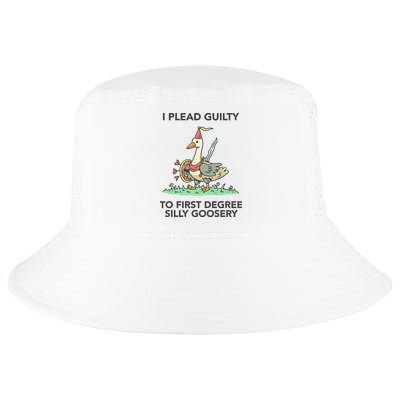 Wizard Of Barge I Plead Guilty To First Degree Silly Goosery Cool Comfort Performance Bucket Hat