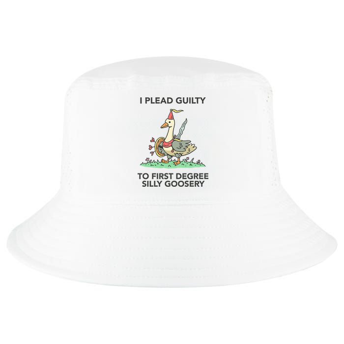 Wizard Of Barge I Plead Guilty To First Degree Silly Goosery Cool Comfort Performance Bucket Hat