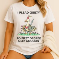 Wizard Of Barge I Plead Guilty To First Degree Silly Goosery Comfort Colors T-Shirt