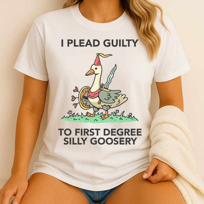 Wizard Of Barge I Plead Guilty To First Degree Silly Goosery Comfort Colors T-Shirt