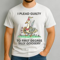 Wizard Of Barge I Plead Guilty To First Degree Silly Goosery Comfort Colors T-Shirt