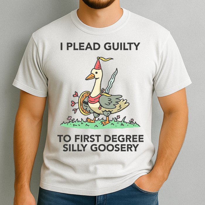 Wizard Of Barge I Plead Guilty To First Degree Silly Goosery Comfort Colors T-Shirt