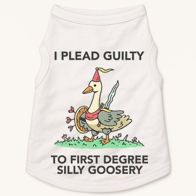 Wizard Of Barge I Plead Guilty To First Degree Silly Goosery Doggie Tank