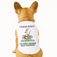 Wizard Of Barge I Plead Guilty To First Degree Silly Goosery Doggie Tank