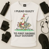 Wizard Of Barge I Plead Guilty To First Degree Silly Goosery Performance Shirt