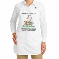 Wizard Of Barge I Plead Guilty To First Degree Silly Goosery Apron