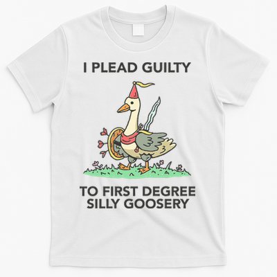 Wizard Of Barge I Plead Guilty To First Degree Silly Goosery T-Shirt