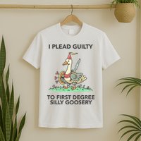 Wizard Of Barge I Plead Guilty To First Degree Silly Goosery T-Shirt