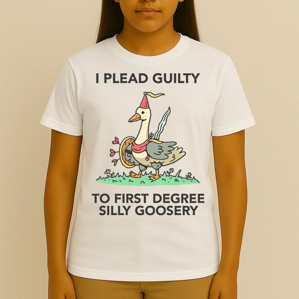 Wizard Of Barge I Plead Guilty To First Degree Silly Goosery T-Shirt