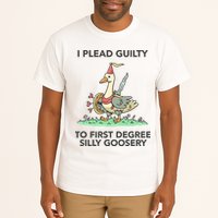 Wizard Of Barge I Plead Guilty To First Degree Silly Goosery Tall T-Shirt