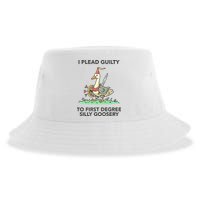 Wizard Of Barge I Plead Guilty To First Degree Silly Goosery Sustainable Bucket Hat