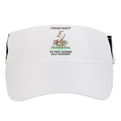 Wizard Of Barge I Plead Guilty To First Degree Silly Goosery Adult Drive Performance Visor