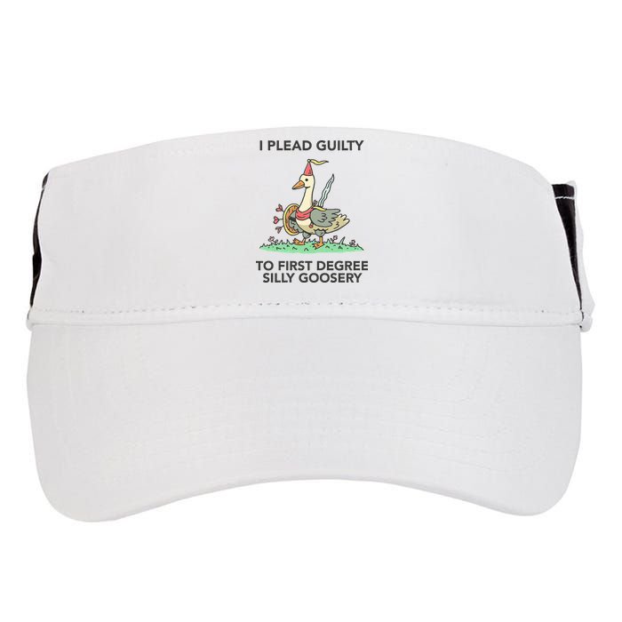 Wizard Of Barge I Plead Guilty To First Degree Silly Goosery Adult Drive Performance Visor