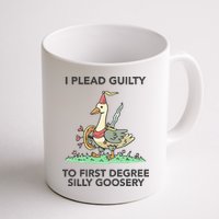 Wizard Of Barge I Plead Guilty To First Degree Silly Goosery Mug