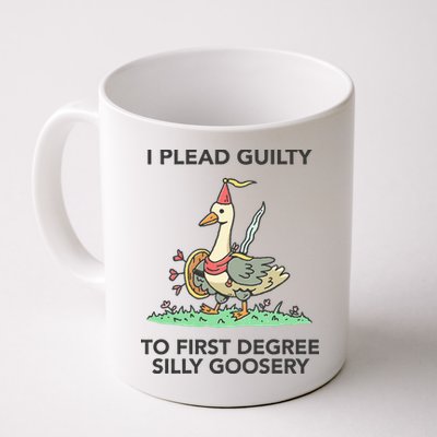 Wizard Of Barge I Plead Guilty To First Degree Silly Goosery Mug