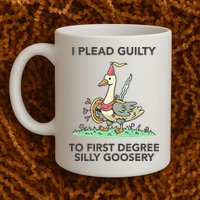 Wizard Of Barge I Plead Guilty To First Degree Silly Goosery Mug